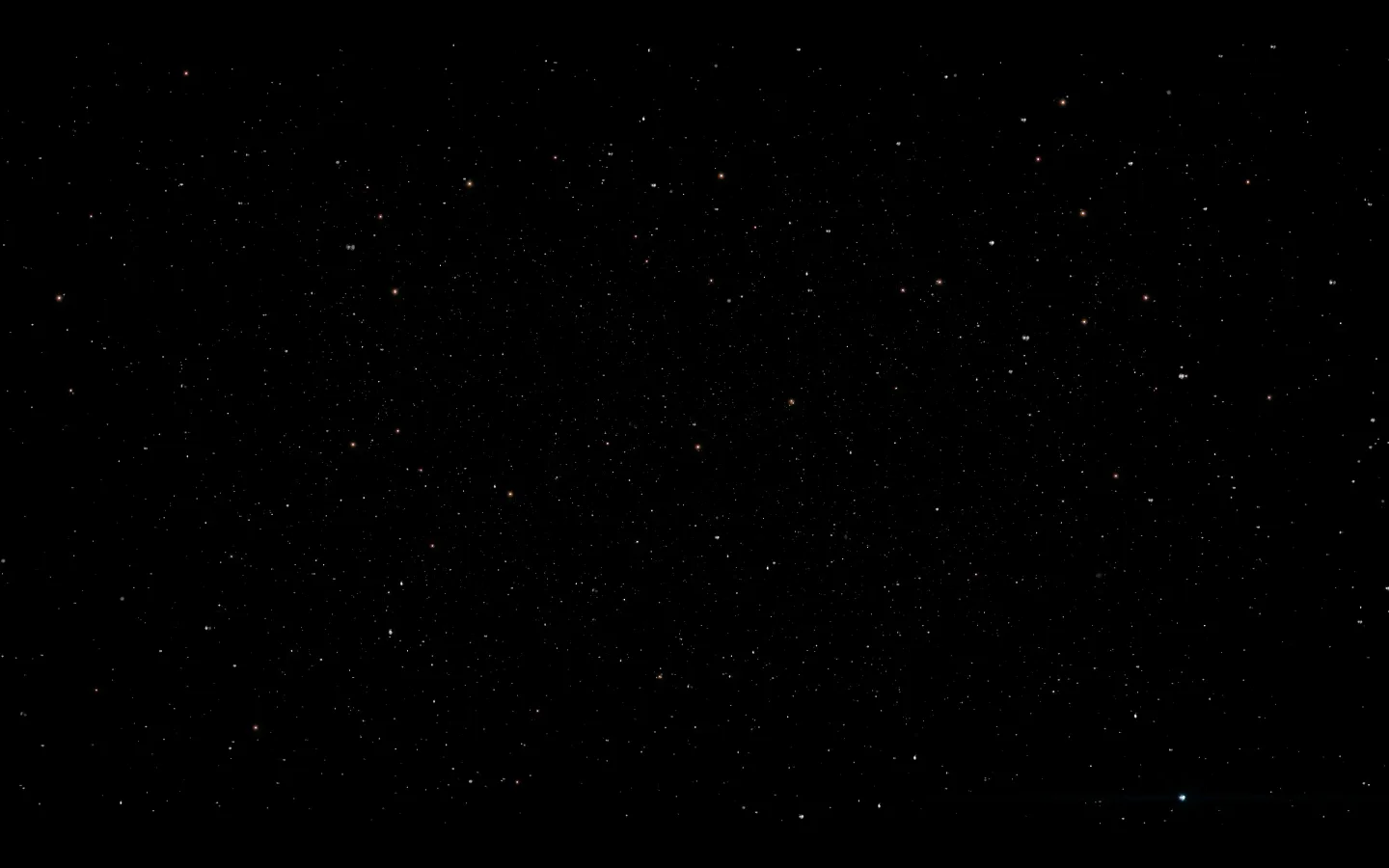 Nearly black image with scattered white dots resembling stars or noise; content unclear.